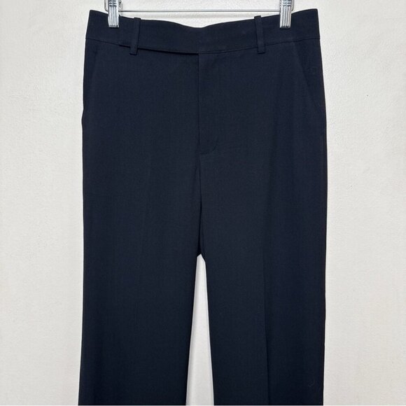 VINCE Womens 6 Wide Leg High Waist Career Trouser Pant Black Color - Picture 3 of 14